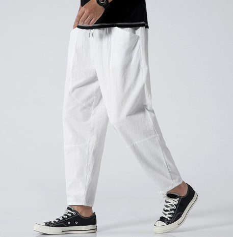James Oxford Men's Harem Style Casual Trousers