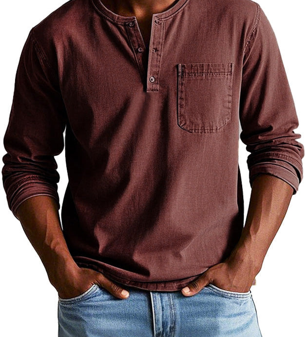 Reginald - Vintage Long-Sleeve Shirt
