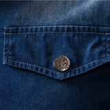 Sleek Slim-Fit Shirt with Zipper Sleeve Detail
