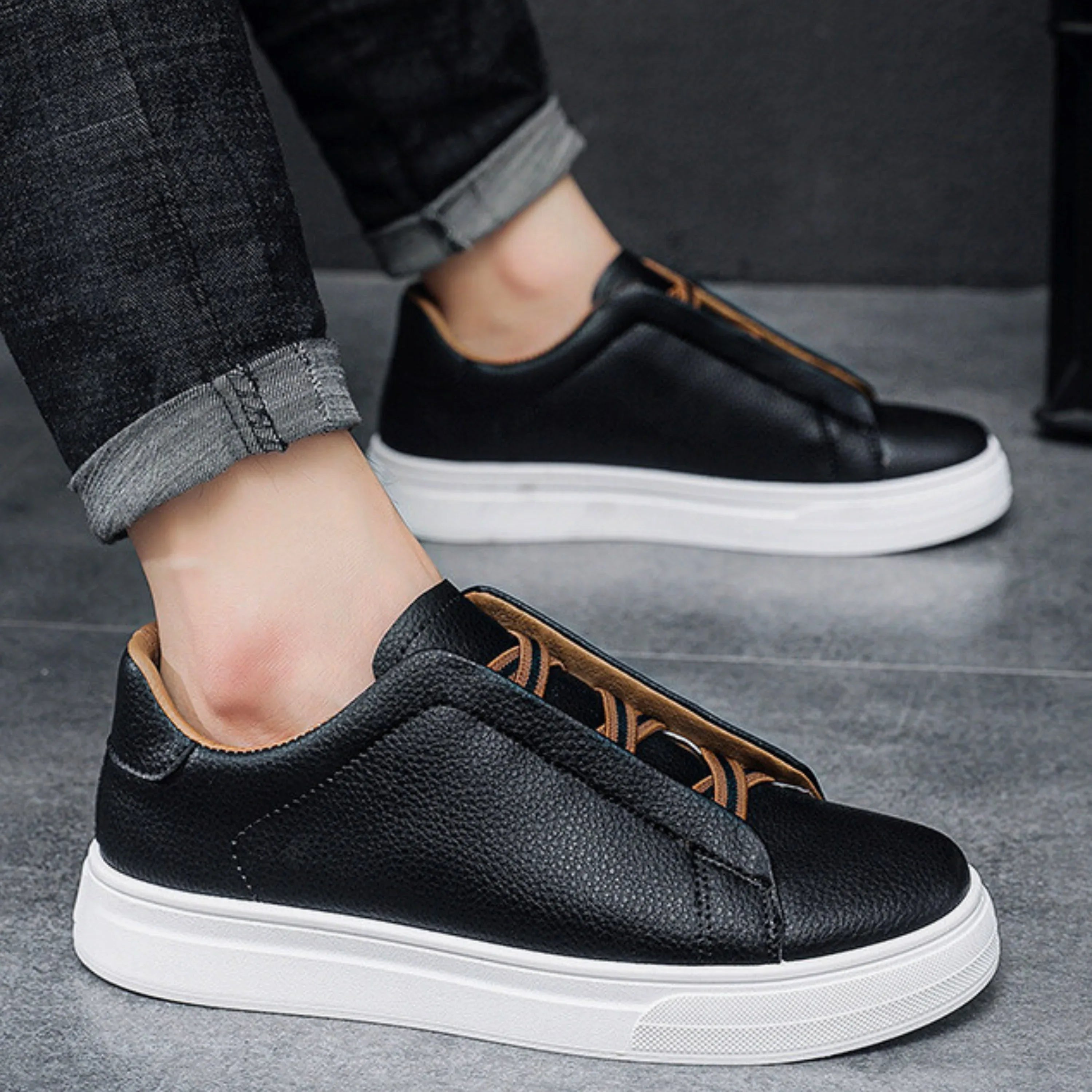 James Oxford Slip-On Trainers for Men