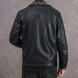 Calderon Sherpa-Lined Leather Jacket