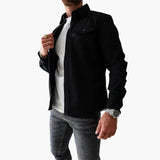 David Shirt Jacket with Button Placket