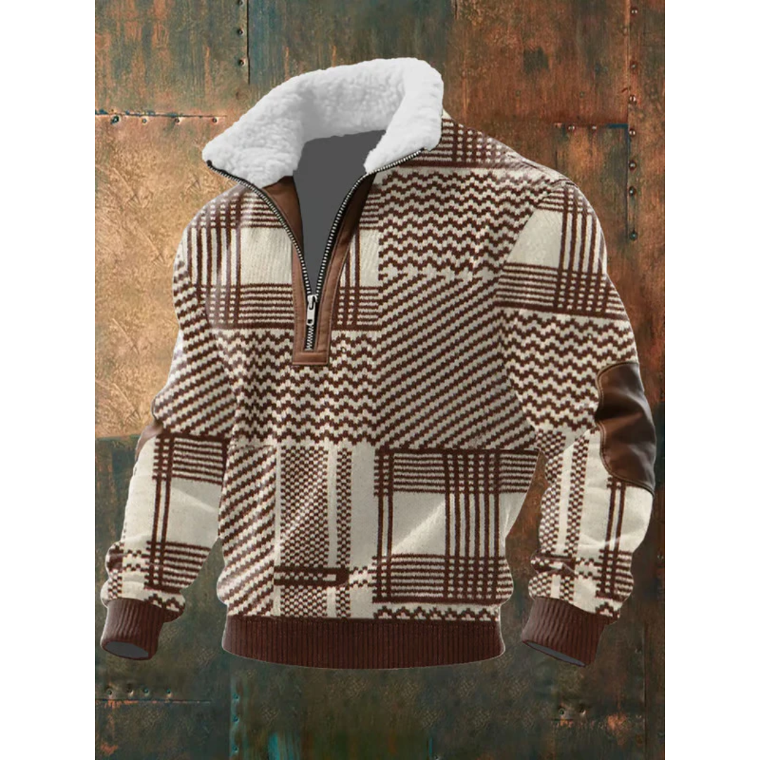 High Neck Fleece Jumper