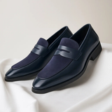 James Oxford Penny Loafers for Men