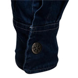 Sleek Slim-Fit Shirt with Zipper Sleeve Detail