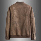 Langston Deerskin Bomber Jacket