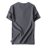 Castello Linen Button Tee
