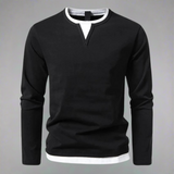 James Oxford V-Neck Shirt for Men