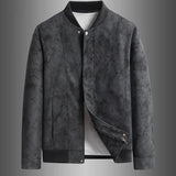 Langston Deerskin Bomber Jacket