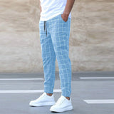 James Oxford Men's Checked Joggers