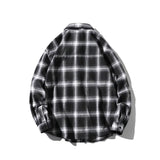 Driftwood Loose-Fit Plaid Shirt