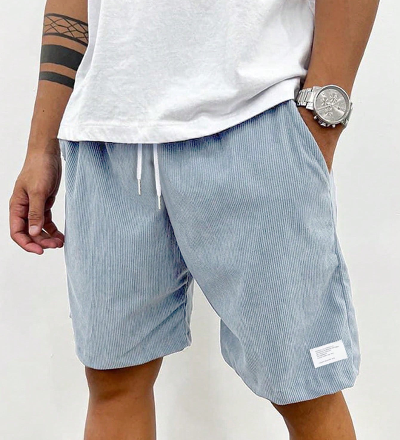 Robert - Casual Summer Shorts with Drawstring