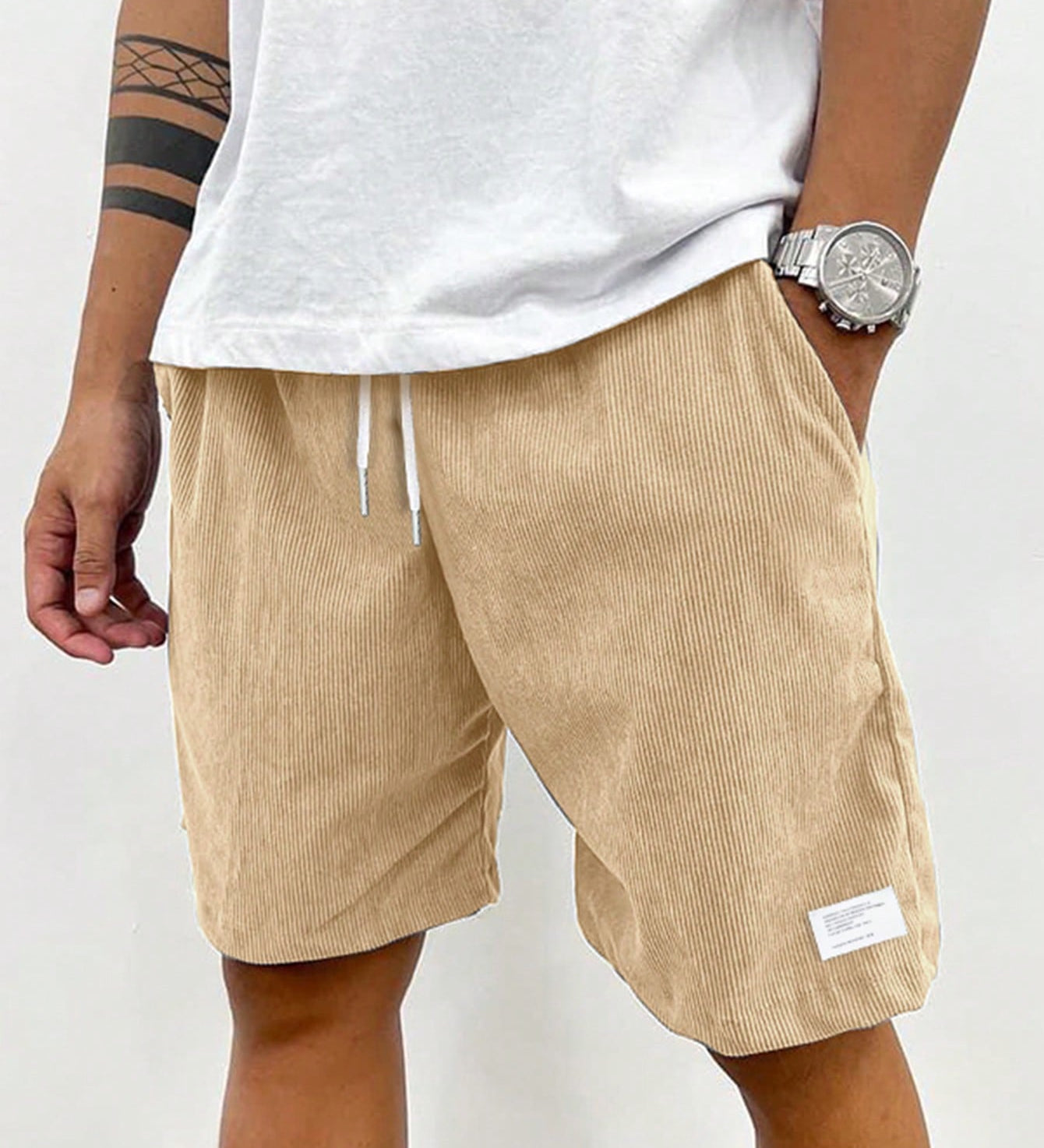 Robert - Casual Summer Shorts with Drawstring