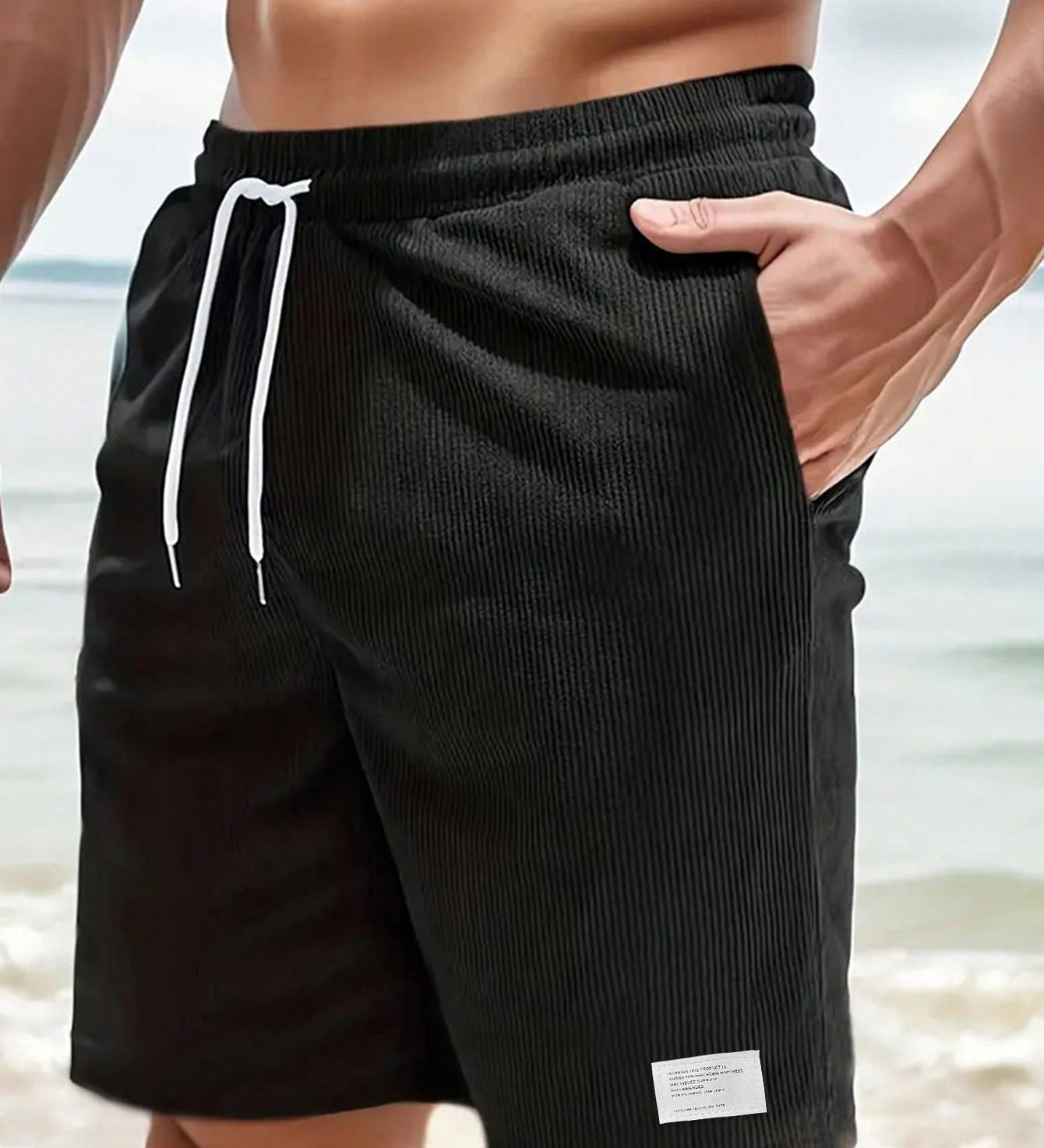 Robert - Casual Summer Shorts with Drawstring