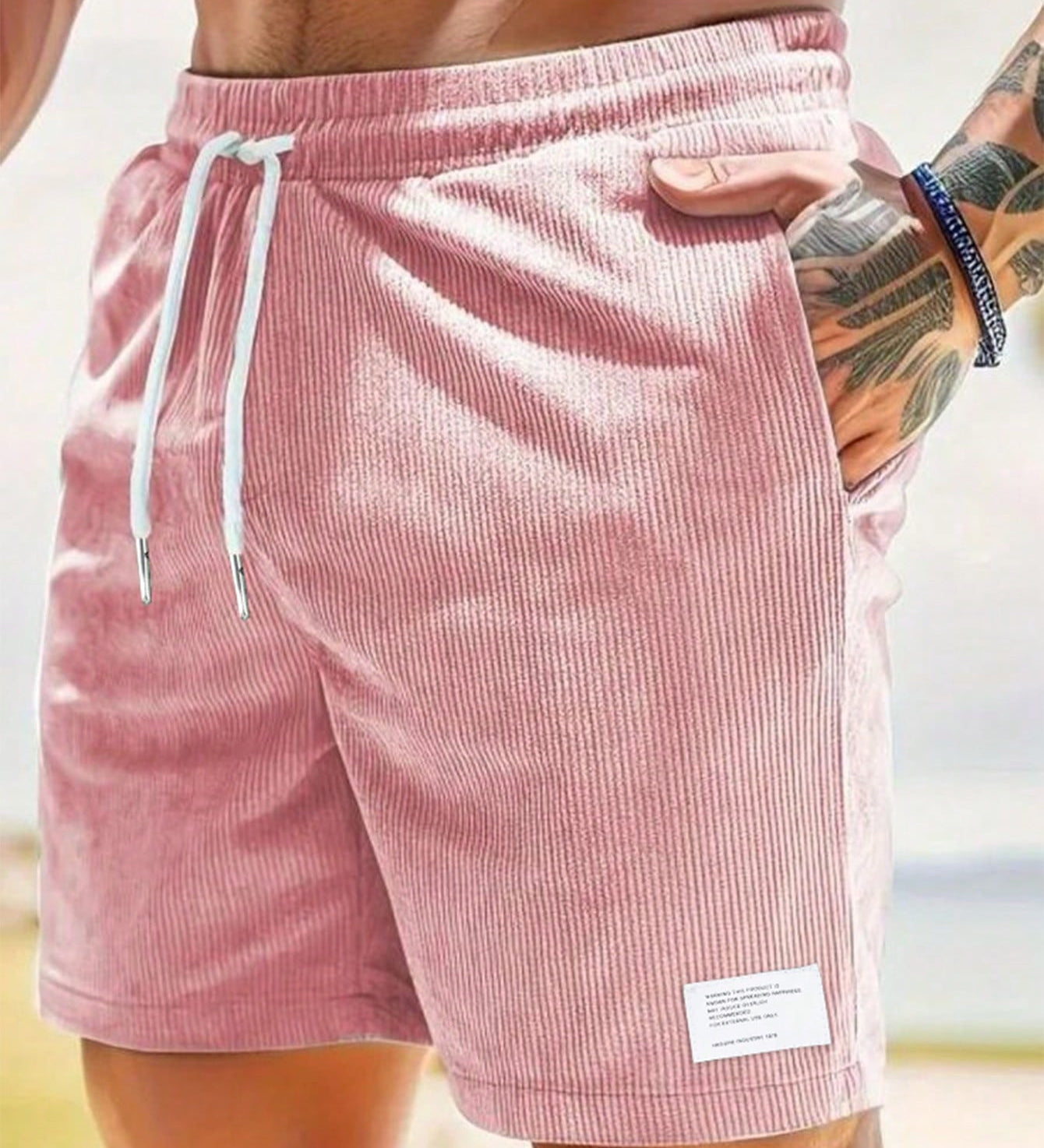 Robert - Casual Summer Shorts with Drawstring