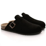 James Oxford Minimalist Buckle Mule Clogs for Men