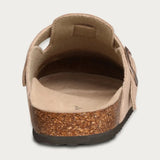 James Oxford Minimalist Buckle Mule Clogs for Men