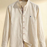 James Oxford Officer Collar Shirt for Men
