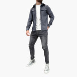 David Shirt Jacket with Button Placket