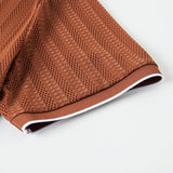Julian Woven Collar Polo