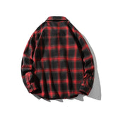 Driftwood Loose-Fit Plaid Shirt