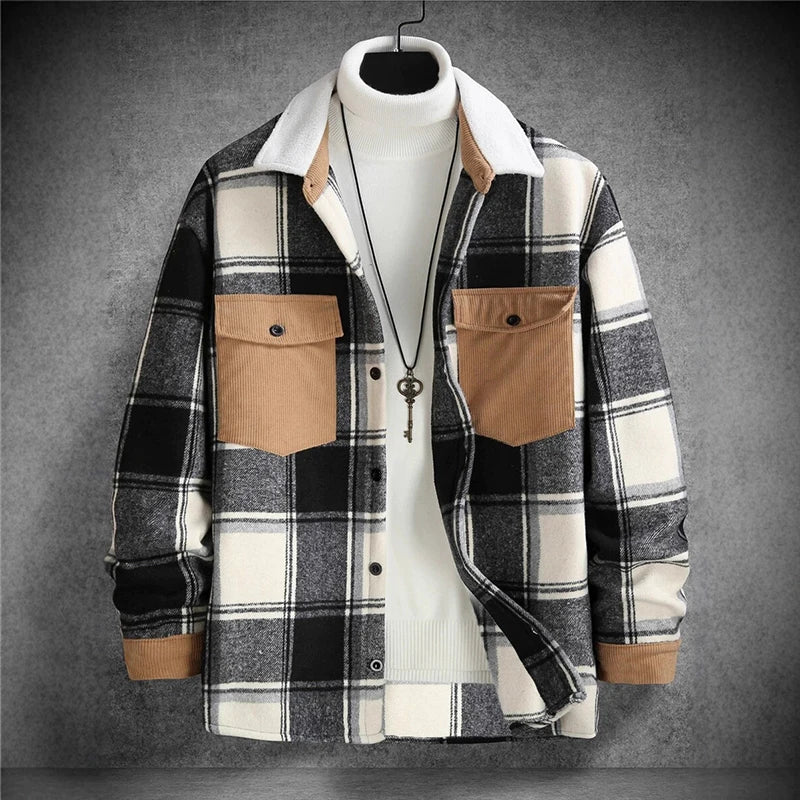Hayden Plaid Corduroy Jacket