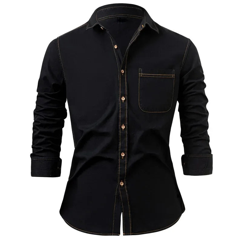 Westbrook No-Iron Denim Shirt