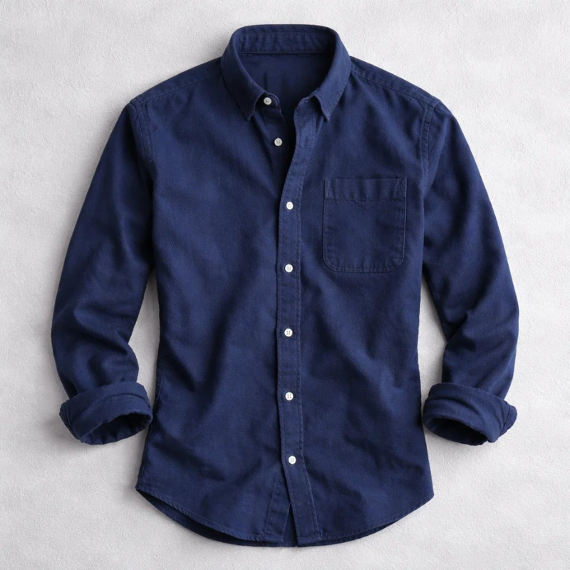 James Oxford Classic Cotton Shirt for Men