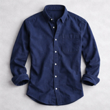James Oxford Vintage Cotton Shirt for Men