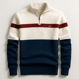 Men's Zip Neck Jumper