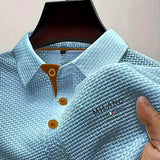 James Oxford Elegant Textured Polo Shirt for Men
