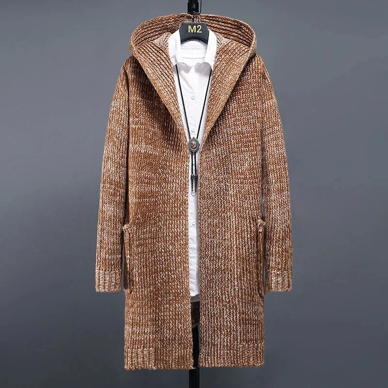 Raventon Hooded Knit Coat