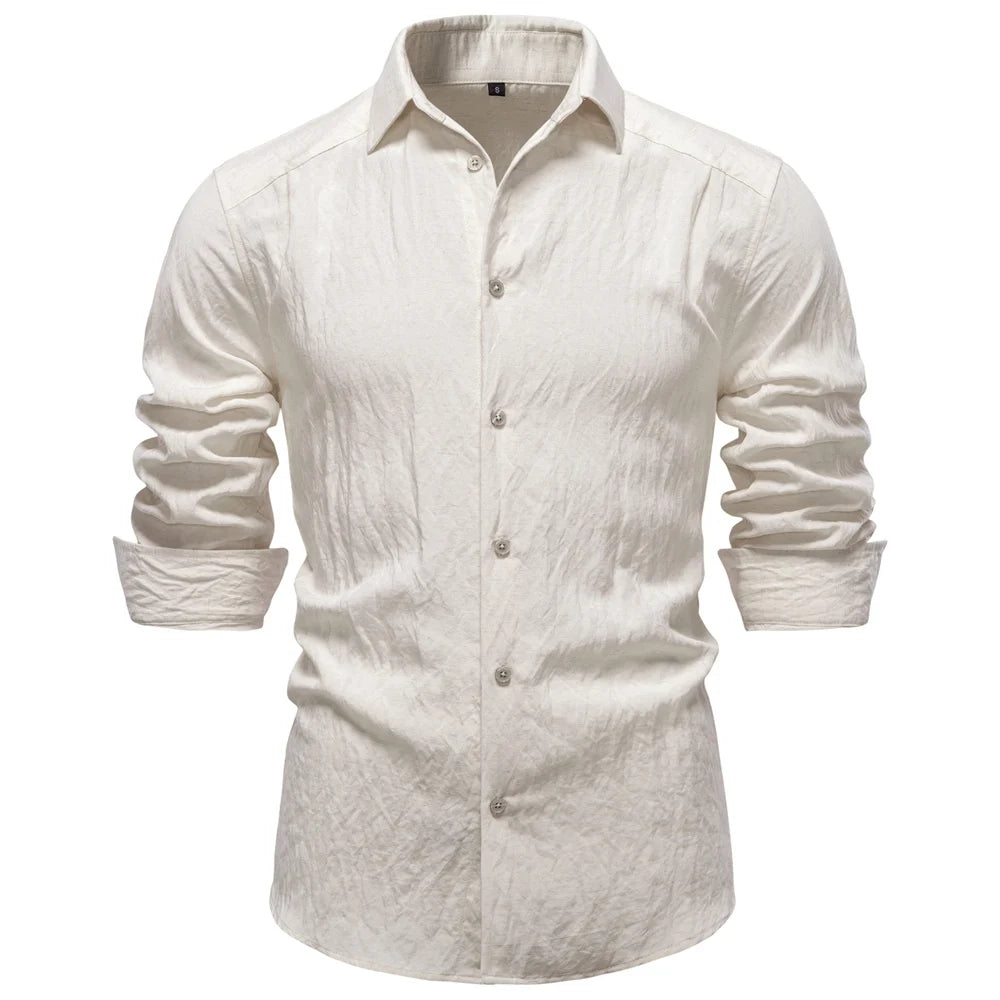 Navarre Linen Dress Shirt