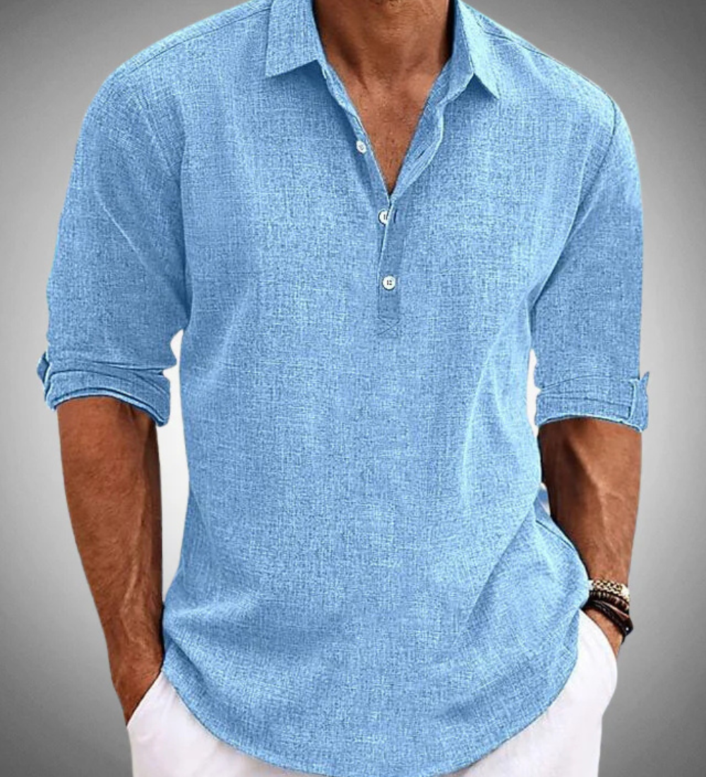 James Oxford Classic Cotton Shirt for Men