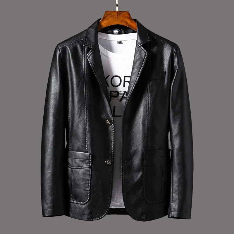 Valentine Prestige Leather Blazer