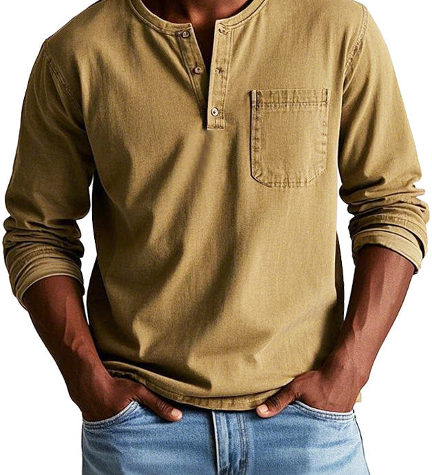 Reginald - Vintage Long-Sleeve Shirt