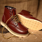 James Oxford Classic Lace-Up Boots for Men
