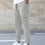 James Oxford Men's Checked Joggers