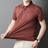 Castello Stretch Flex Texture Polo