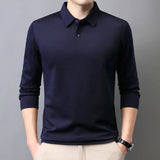 Piqué Long Sleeve Cotton Polo