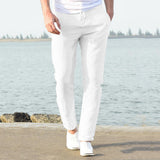 James Oxford Men's Elasticated Waist Casual Trousers
