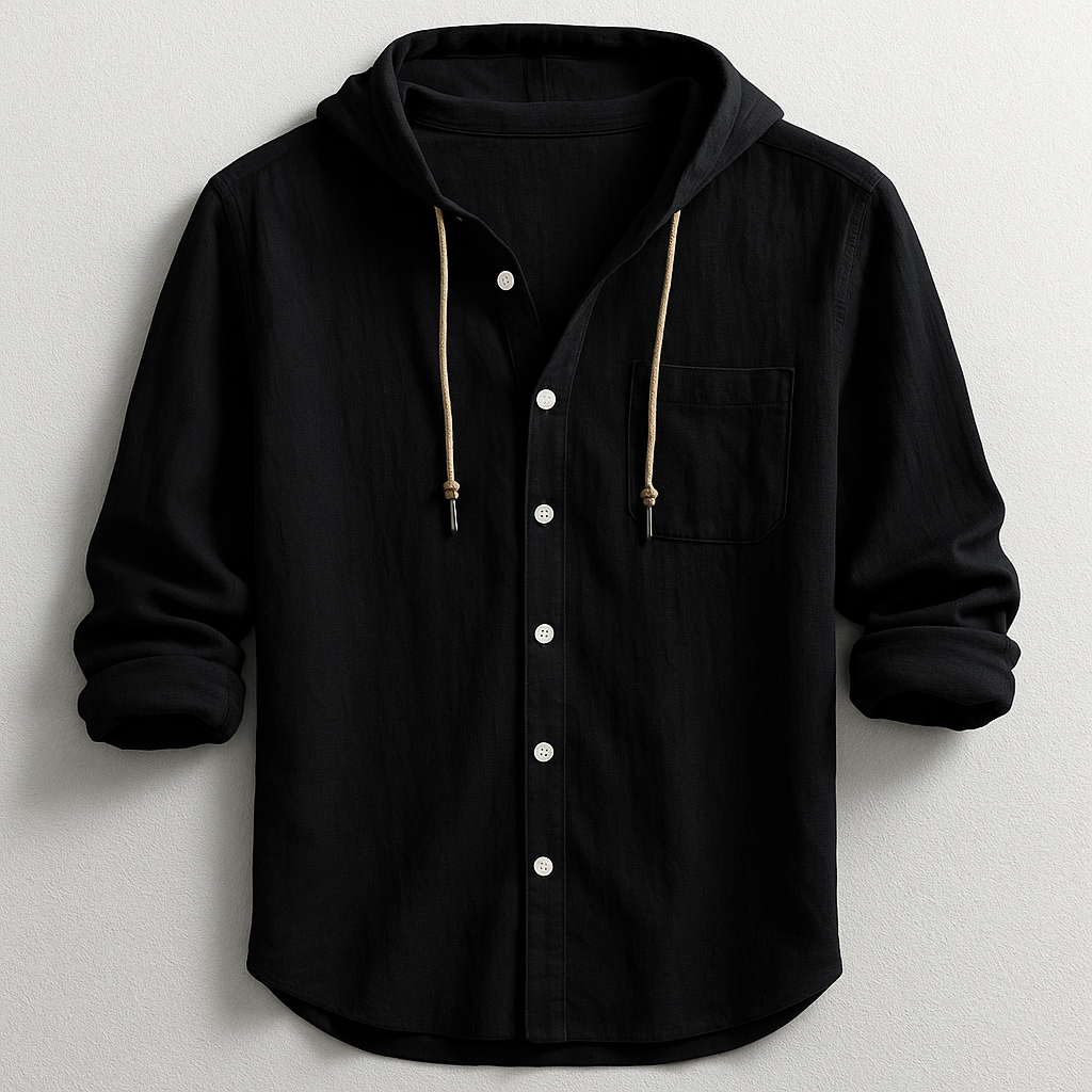 James Oxford Luxury Hooded Shirt