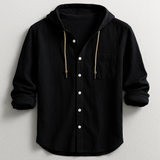 James Oxford Luxury Hooded Shirt