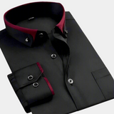 James Oxford Classic Long Sleeve Shirt for Men