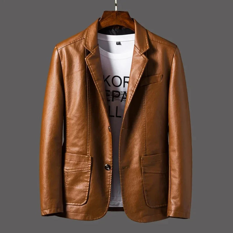 Valentine Prestige Leather Blazer