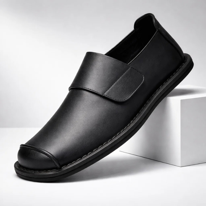 James Oxford Elegant Minimal Strap Loafer for Men