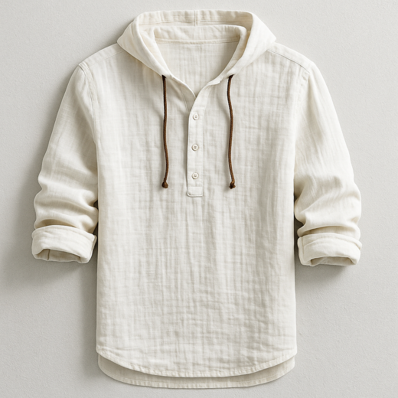 James Oxford Luxury Hooded Shirt