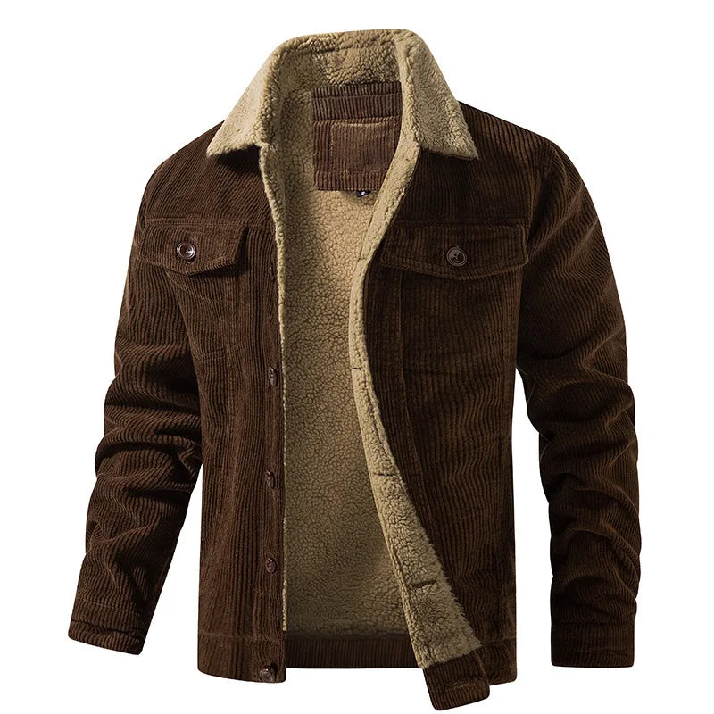 Valmont Corduroy Fleece Jacket