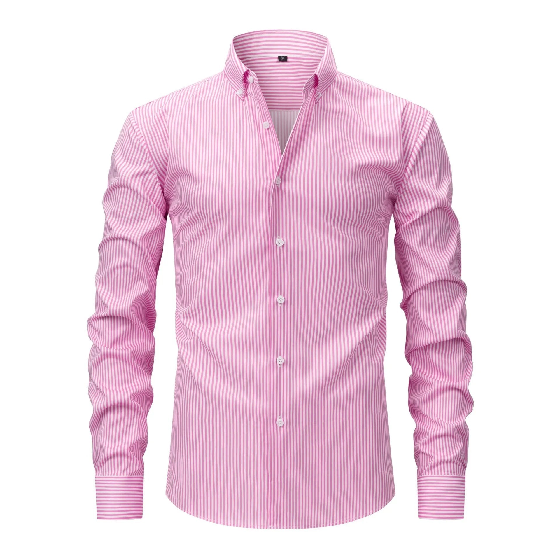 James Oxford Elegant Striped Shirt for Men