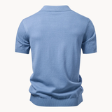 James Oxford Modern Cut Textured Polo Shirt for Men